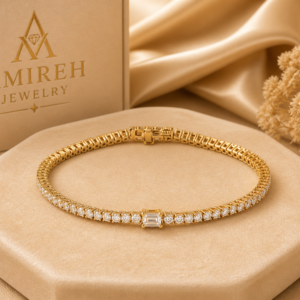 Diamond Tennis Bracelet in 14K Gold